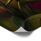 Sharpei op een peddel: Een Schilderachtig avontuur Poster (Hoek)