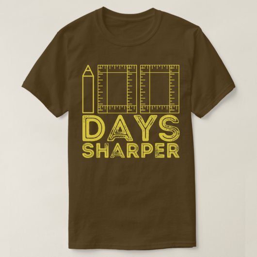Sharper 2 van 100 dagen t-shirt (Design voorkant)