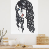 Sharpie All Over Poster Matte (32 x 40,73 inch) (Keuken)