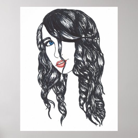 Sharpie All Over Poster Matte (32 x 40,73 inch) (Voorkant)