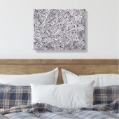 Sharpie Graffiti Canvas (Insitu (Slaapkamer))