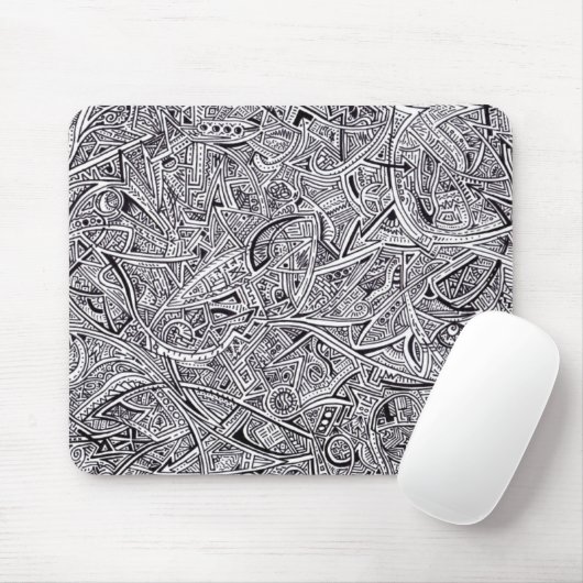 Sharpie Graffiti Mousepad Muismat (Met muis)