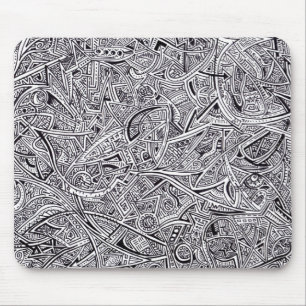 Sharpie Graffiti Mousepad Muismat