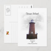 SHARPS ISLAND BRIEFKAART (Voorkant / Achterkant)
