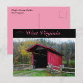 Sharp's Kissingbrug West Virginia Briefkaart (Voorkant / Achterkant)