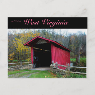 Sharp's Kissingbrug West Virginia Briefkaart