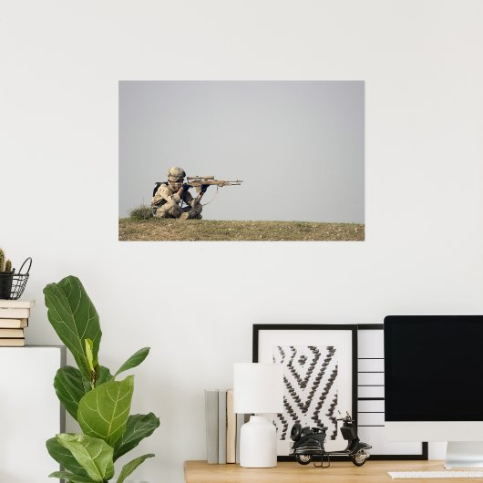 Sharpschutter Poster (Thuiskantoor)
