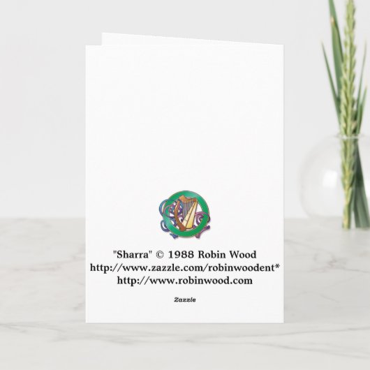 Sharra - Kaart (Achterkant)