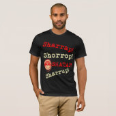 Sharrap! Naija Style T shirt (Voorkant volledig)
