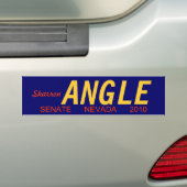 Sharron Angle voor Senaat uit Nevada Bumpersticker (Op auto)