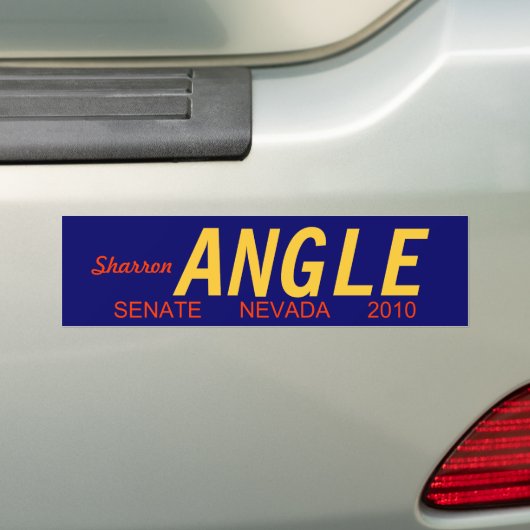 Sharron Angle voor Senaat uit Nevada Bumpersticker (Op auto)