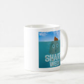 SHART WEEK Mok: EEN SHARK WEEK PARODY Koffiemok (Voorkant rechts)