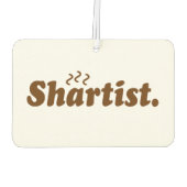 Shartist. Luchtverfrisser (Achterkant)