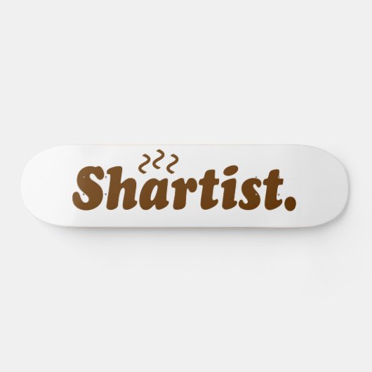 Shartist. Persoonlijk Skateboard (Horizontaal)