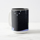 "Sharun" Tasse Tweekleurige Koffiemok (Voorkant links)
