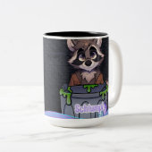 "Sharun" Tasse Tweekleurige Koffiemok (Voorkant rechts)