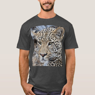 Shasha Young male leopard T-shirt