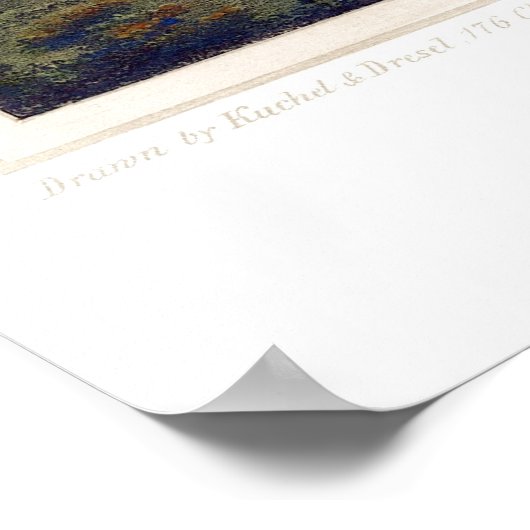 Shasta, CA Panoramic Map - 1856 Poster (Hoek)