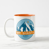 Shasta California sterren maan Tweekleurige Koffiemok (Links)