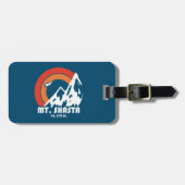 Shasta California Sun Eagle Bagagelabel (Voorkant horizontaal)