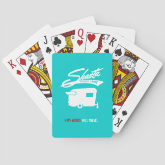 Shasta Camper RV Camping Cards Speelkaarten