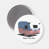 Shasta Camper RV - Roze Magneet (Voorkant / Achterkant)