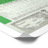 Shasta Camper Specs & Models Poster (Hoek)