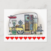 Shasta Camper Trailer RV Briefkaart (Voorkant)