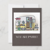 Shasta Camper Trailer RV Kaart (Voorkant)