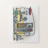 Shasta Camper Trailer RV Legpuzzel (Verticaal)