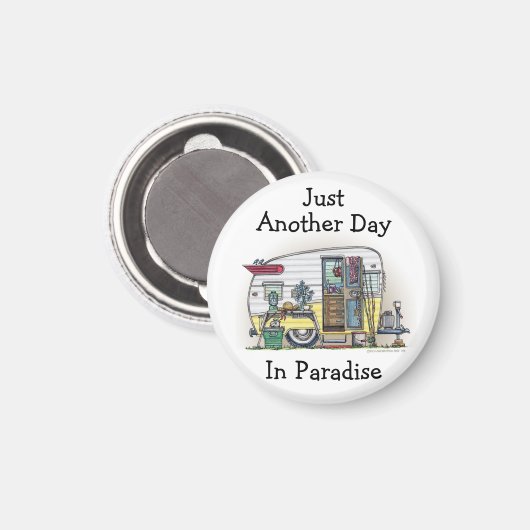 Shasta Camper Trailer RV Magneet (Voorkant / Achterkant)