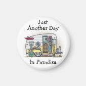 Shasta Camper Trailer RV Magneet (Voorkant)