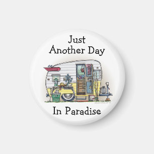 Shasta Camper Trailer RV Magneet