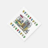 Shasta Camper Trailer RV Servet (Hoek)