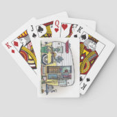 Shasta Camper Trailer RV Speelkaarten (Achterkant)