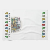 Shasta Camper Trailer RV Theedoek (Horizontaal)