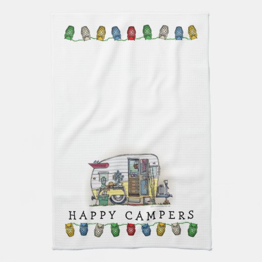 Shasta Camper Trailer RV Theedoek (Verticaal)