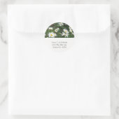 Shasta Daisies Adres Stickers (Tas)