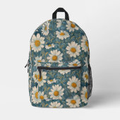 Shasta Daisies Bedrukte Rugzak (Voorkant)