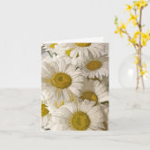 Shasta Daisies Blank Notecard Kaart (Gele Bloem)