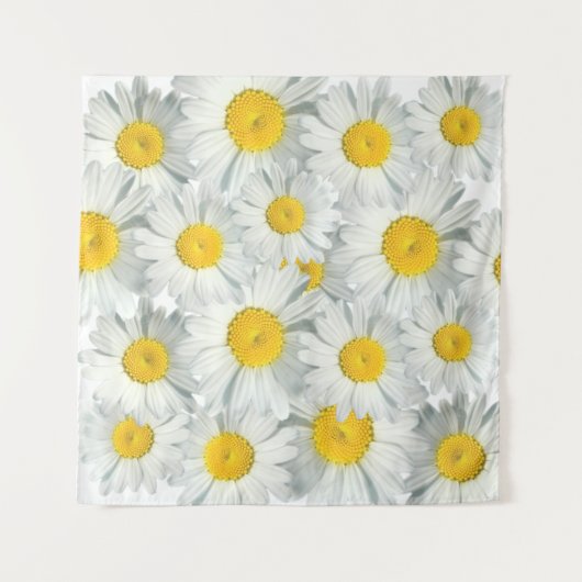Shasta Daisies Wandkleed (Voorkant (horizontaal))
