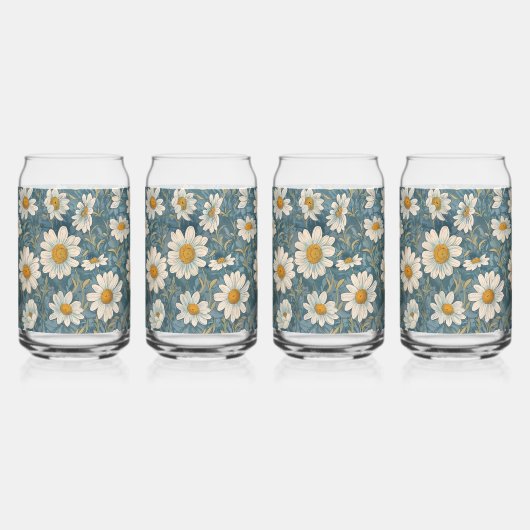 Shasta Daisy Blikvorm Glas (Links)