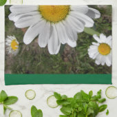 Shasta Daisy (Chrysanthemum maximum) Theedoek (Gevouwen)