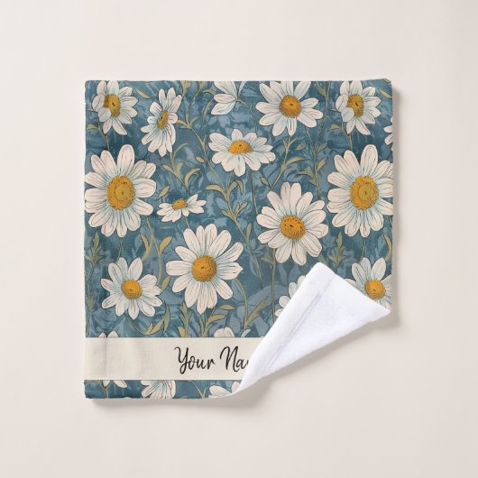 Shasta Daisy Dorm Badhanddoek Set Bad Handdoek (Wasdoekje)