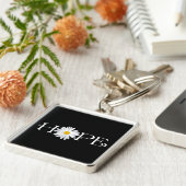 Shasta Daisy Hope Sleutelhanger (Zijkant)