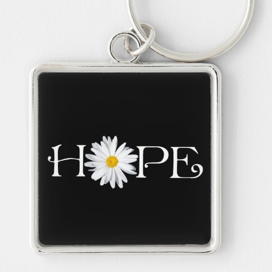 Shasta Daisy Hope Sleutelhanger (Voorkant)