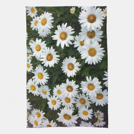 Shasta Daisy Kitchen Towel Theedoek (Verticaal)