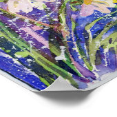 Shasta Daisy - kleine lettertjes Poster (Hoek)