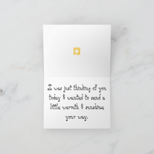 Shasta Daisy Note Cards Kaart (Binnen)