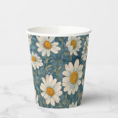 Shasta Daisy Papieren Bekers (Links)
